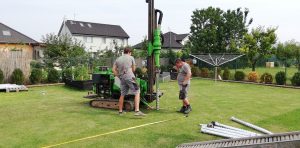 konstrukce pro zahradní pracovnu