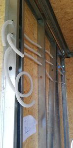 lehká konstrukce pro zahradní pracovnu