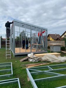 ocelová konstrukce pracovna