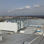 Konstrukce zastřešení vzduchotechnické jednotky – 1