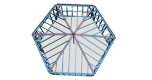 hexagon domek