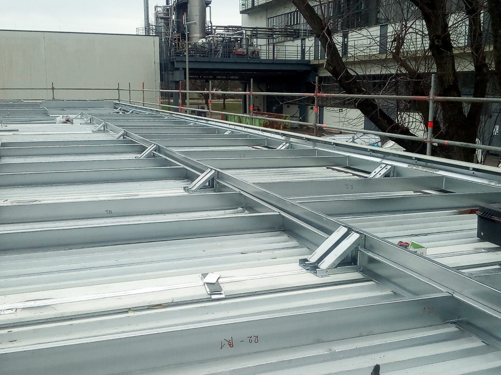 lehká konstrukce zastřešení