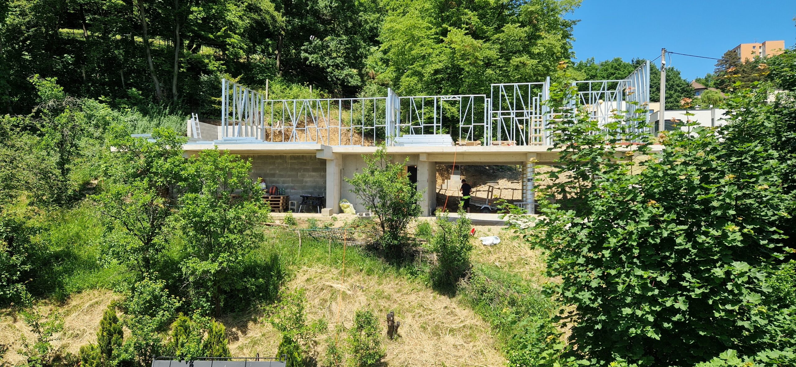 Konstrukce rodinného domu Zlín