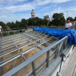 Konstrukce zastřešení a schodiště modulového RD Knauf – 7