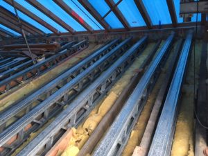 ocelové stropní nosníky