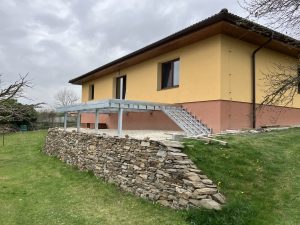 ocelová konstrukce pro terasu