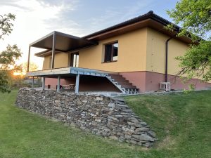 ocelová konstrukce pro terasu