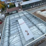 Konstrukce pro zastřešení kontejnerové sestavy – 2