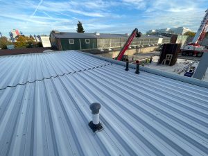 ocelová konstrukce zastřešení