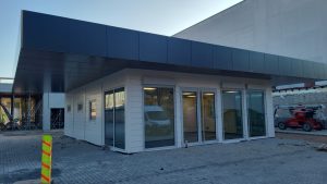 ocelová konstrukce zastřešení