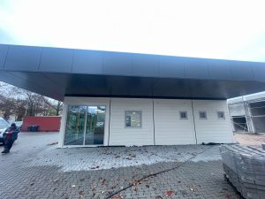 ocelová konstrukce zastřešení