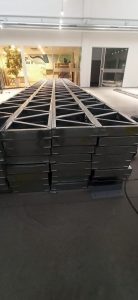 montovaná ocelová vestavba do haly