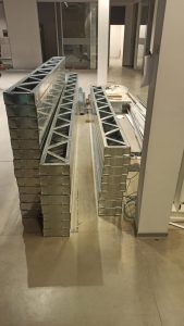 montovaná ocelová vestavba do haly