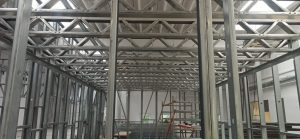 montovaná ocelová vestavba do haly