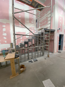 montovaná ocelová vestavba do haly