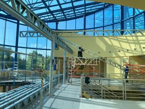 montovaná lehká konstrukce vestavby