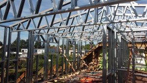 ocelová konstrukce nástavby