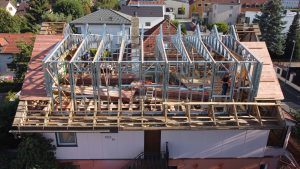 ocelová konstrukce nástavby