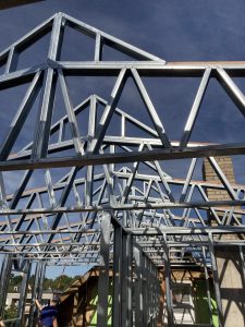 ocelová konstrukce nástavby