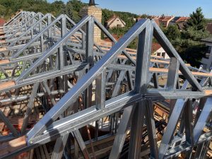 ocelová konstrukce nástavby