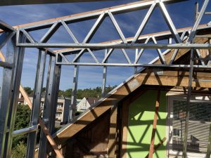 ocelová konstrukce nástavby