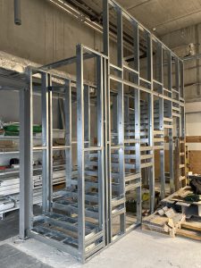 konstrukce vestavby mezipatra