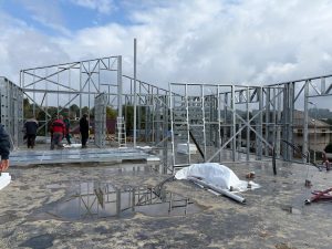 ocelová konstrukce pro dům