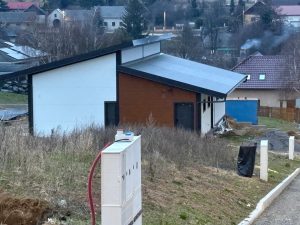 dům z ocelové konstrukce