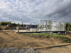 dům z ocelové konstrukce