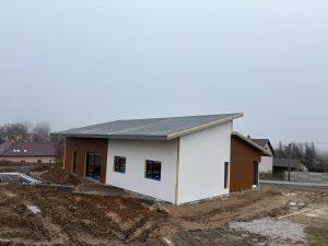 dům z ocelové konstrukce